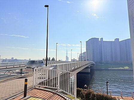 千住汐入大橋（50m）