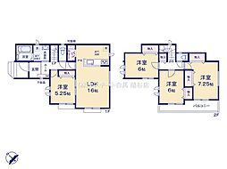越谷市大房 全1棟