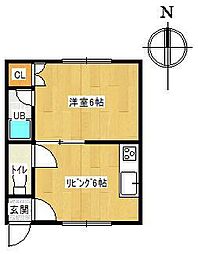 ホークハイツ 2階