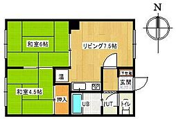 林マンション 2階