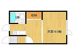 間取図画像 ワンルーム