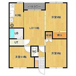 コンフォートK 2階