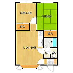 ボナールハイツII 1階