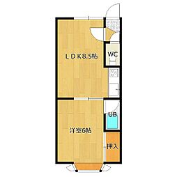 ハイツサニーヒルIII 2階