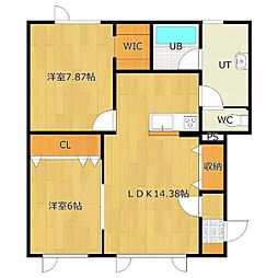 フェリーチェB 1階