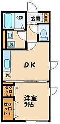 間取図画像 1DK