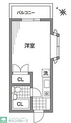 間取図画像 ワンルーム