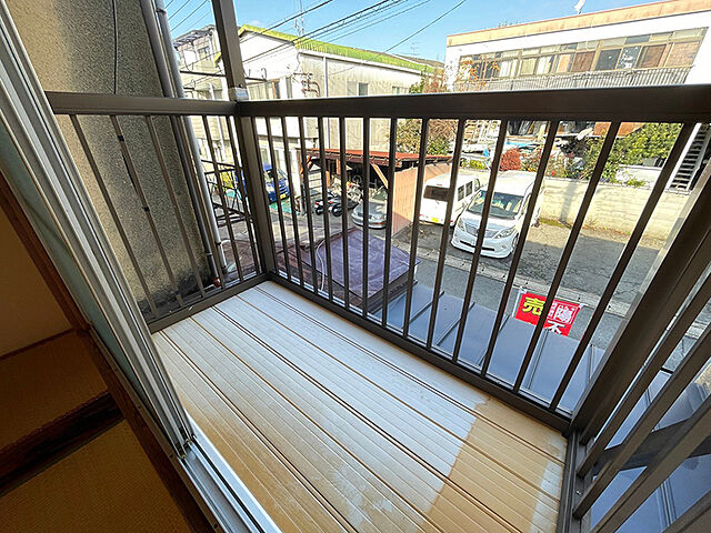 バルコニー 京都市山科区厨子奥矢倉町