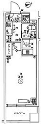 スカイコート押上弐番館 1Kの間取図画像