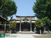 牛島神社 650m
