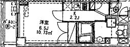 サムティレジデンス浦安 1Kの間取図画像