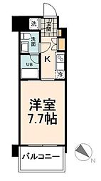 コンフォリア南砂町 1Kの間取図画像