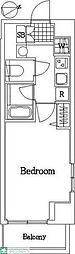 PARKWell大島 1Kの間取図画像