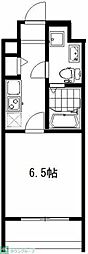 フォセット南行徳 1Kの間取図画像