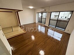 ヴィラ稲毛 4階2LDKのリビング/ダイニング