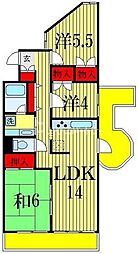 シャトルグランディ 3LDKの間取図画像
