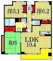パティオス10番街 5階/-