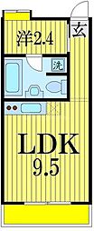 CasaABoAB 1LDKの間取図画像