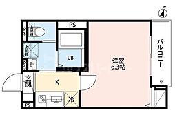 robot home 薬園台(ロボットホームヤクエンダイ) 1Kの間取図画像