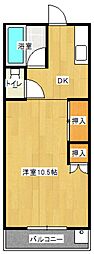 間取図画像 1DK