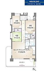 ダイアパレス高尾II 324号室