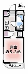 TIPETTO西大井2 1Kの間取図画像