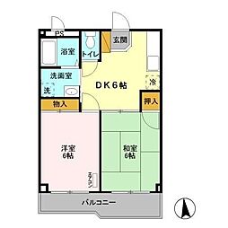 与野本町駅 5.8万円