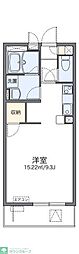 レオネクストブルージュ 1Kの間取図画像