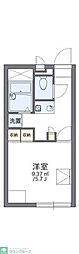 レオパレスシャルム 1Kの間取図画像
