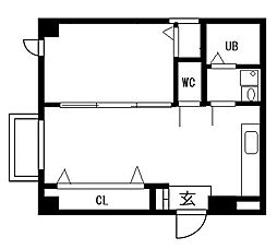 メゾンダーバン 4階/-