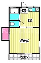 東京都中野区大和町４丁目（賃貸アパート1DK・1階・26.03㎡） その2