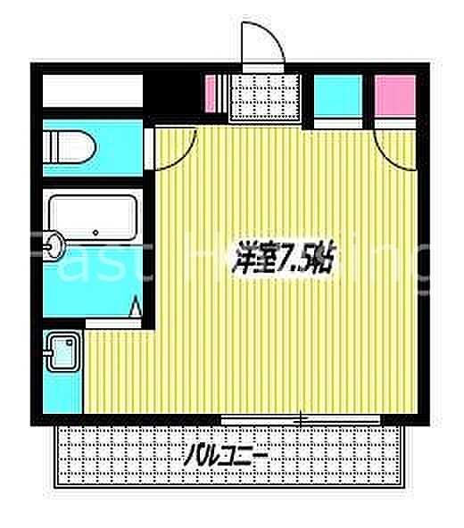 東京都杉並区高円寺北２丁目(賃貸マンション1R・3階・20.00㎡)の写真 その2