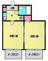 東京都中野区大和町２丁目（賃貸マンション2K・4階・24.47㎡） その2