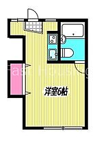 東京都中野区大和町３丁目（賃貸アパート1R・2階・15.00㎡） その2