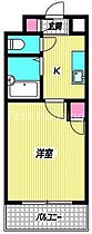 東京都新宿区上落合３丁目（賃貸マンション1K・3階・18.48㎡） その2