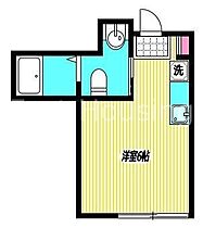 東京都中野区沼袋１丁目（賃貸アパート1R・1階・14.34㎡） その2