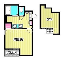 東京都新宿区西落合１丁目（賃貸アパート1K・3階・18.67㎡） その2