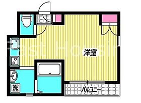 東京都杉並区和田１丁目（賃貸マンション1R・3階・22.92㎡） その2