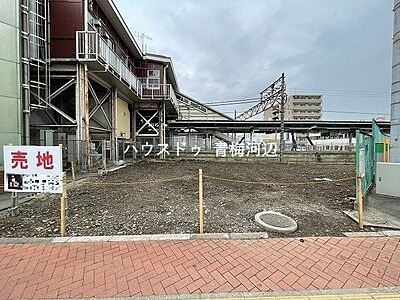 外観：約48.47坪とコンパクトなお土地。建築条件が無い土地ですのでお好きなハウスメーカーで建築可能です！