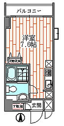 フェリーチェ2939 ワンルームの間取図画像