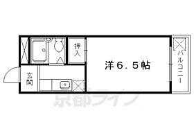 京都府京都市左京区上高野北田町（賃貸アパート1K・2階・18.00㎡） その2