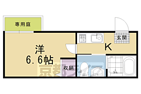 京都府京都市中京区西ノ京馬代町（賃貸マンション1K・1階・21.87㎡） その2