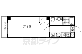 フラッティ今出川天神 107 ｜ 京都府京都市上京区一条通紙屋川東入西町（賃貸マンション1K・1階・22.95㎡） その2