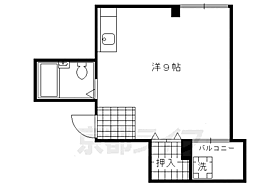 スチュディオ・エトレ88 3-C ｜ 京都府京都市北区衣笠北荒見町（賃貸マンション1R・3階・20.00㎡） その2