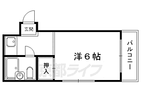 京都府京都市左京区下鴨高木町（賃貸マンション1K・3階・16.00㎡） その2