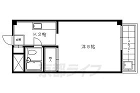 京都府京都市左京区岩倉幡枝町（賃貸マンション1K・2階・22.75㎡） その2