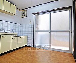 京福電気鉄道北野線 北野白梅町駅 徒歩10分の賃貸マンション 1階1DKのリビング/ダイニング