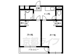 Ｓｔａｂｌｅ西賀茂II 301 ｜ 京都府京都市北区大宮北山ノ前町（賃貸マンション2K・2階・34.11㎡） その2