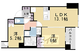 京都府京都市中京区夷川通室町東入鏡屋町（賃貸マンション2LDK・2階・54.68㎡） その2