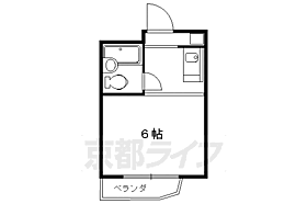 ハイツ翔雲 304 ｜ 京都府京都市北区紫野上築山町（賃貸アパート1K・3階・16.33㎡） その2